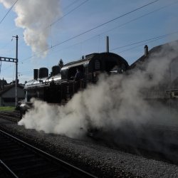 Dampfzug Hinwil Bäretswil, Besuch Museum Spinnerei Neuthal