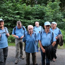 Grillparty bei Walter Buchmann in der Scheune