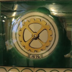 Kachelofen in der Haumüli in Oberembrach