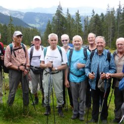Bergtour Männerriege Bassersdorf 2014